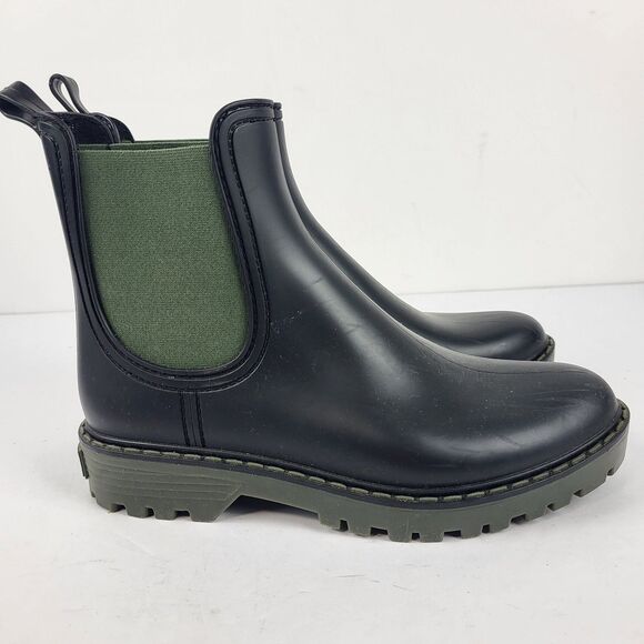 Toni Pons Cavour Chelsea Rain Ankle Boot Waterproof Black Size 6 - Picture 3 of 12